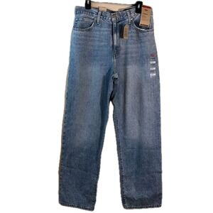 Levi's 94 Baggy Jeans Women's Light Wash Straight Leg Denim Size 31